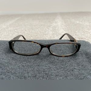 Dior Women's Tortoiseshell Oval Glasses - Brown/Black